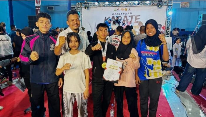 Ajang Kejuaraan Forki Aceh 2026, Wadokai Aceh Tamiang Berhasil Sabet Juara