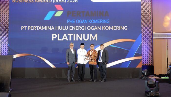 Pemberdayaan Masyarakat Berkelanjutan, PHE OKRT Raih Penghargaan IRBA Award 2026