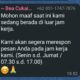 Auto – Reply Humas Bea Cukai Malang Picu Sorotan Awak Media
