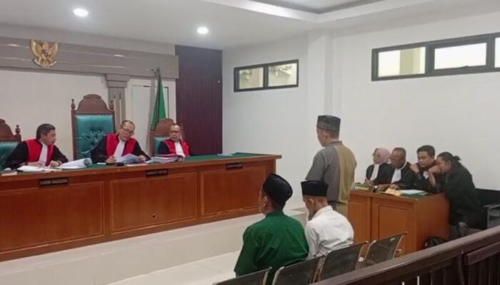 3 Terdakwa Divonis, Widjanarko Mantan Branch Manager BSI Tulang Bawang Unit II “Apa Kabar?”