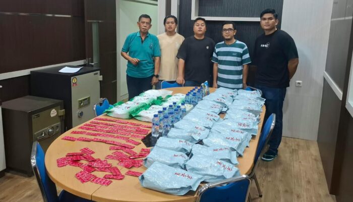 Kurir 35 Kg Sabu dan 600 Pil Happy Five Dibekuk di Jalur Palembang – Jambi Musi Banyuasin