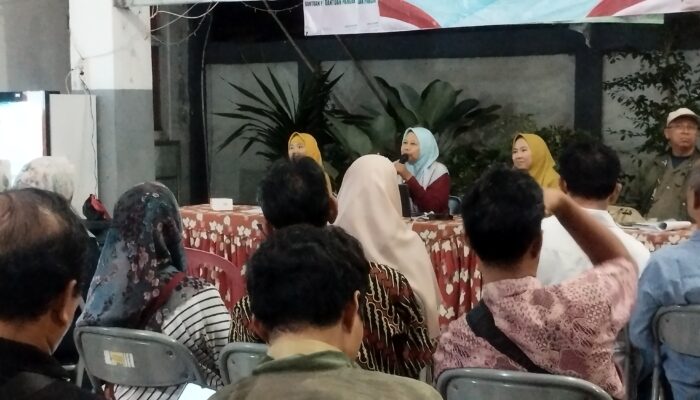 Kelurahan Margorejo Sosialisasikan Kampung Pancasila Sekaligus Edukasi Perbarui Data Desil Secara Mandiri 