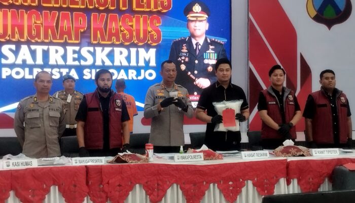 Satreskrim Polresta Sidoarjo Ungkap Penyelundupan Benih Lobster Senilai Rp4,4 Miliar di Bandara Juanda
