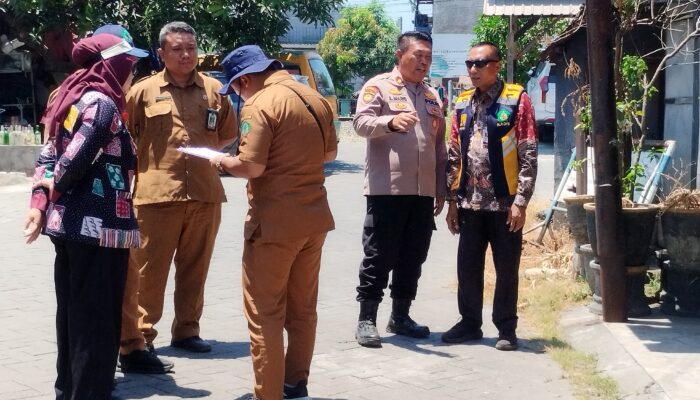Kepala Dinas PUBMSDA Sidoarjo Tinjau Lokasi Flyover Gedangan, Luas Bangunan Terdampak Mulai Diukur