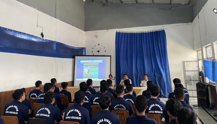30 Warga Binaan Lapas Sidoarjo Ikuti Pendidikan Moralitas Universitas Kehidupan Secara Daring