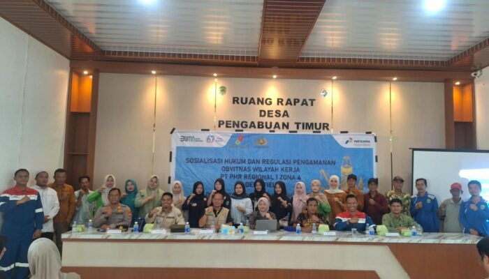 Pertamina EP Adera Perkuat Pengamanan Obvitnas Lewat Sosialisasi di 2 Desa di PALI