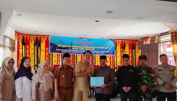 Wahyudi Asri Minta Maaf Jika Janji Politik Belum Terealisasi di Nagari Labuah