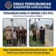 Dishub Kapuas Hulu Pasang Rambu di Simpang 4 Ber-APILL, Sekdis Dini Tegaskan: Jangan Asal Belok Kiri