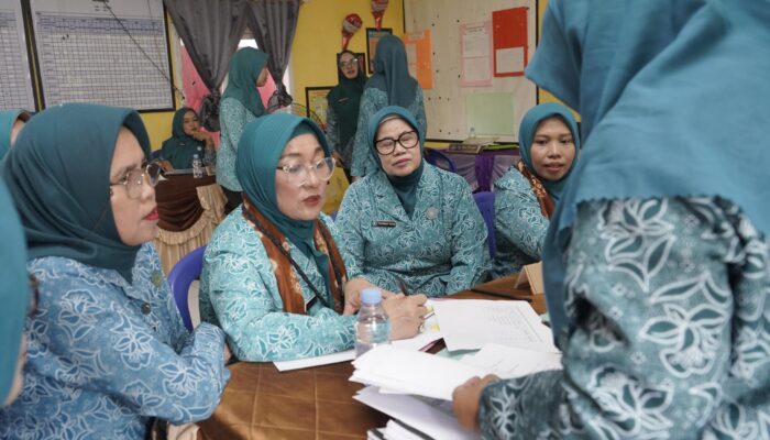 Desa Toman Wakili Muba di Evaluasi Gelari Pelangi Kampung Mandiri Sumsel