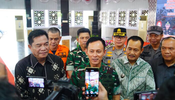 Bupati Muba Sambut Kunjungan Pangdam II Sriwijaya, Karhutla Muba Jadi Perhatian Bersama