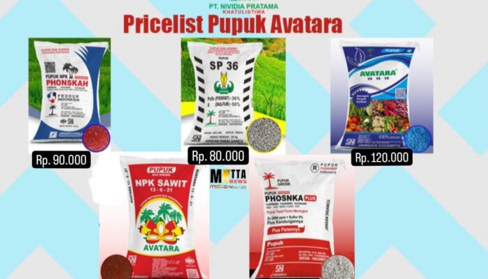 AVATARA Perkuat Pasar Pupuk Dolomit, Kantongi TKDN 73,49 Persen dan Terdaftar di E-Katalog LKPP