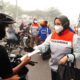 Pertamina Peduli, 10.000 Masker Dibagikan kepada Masyarakat Terdampak Kabut Asap di Palembang