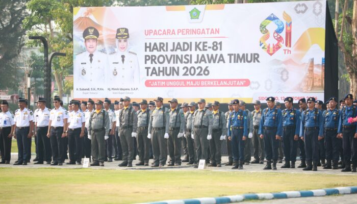 Hari Jadi Ke-81 Jatim, Sidoarjo Capai Pertumbuhan Ekonomi dan Peningkatan Pelayanan Publik