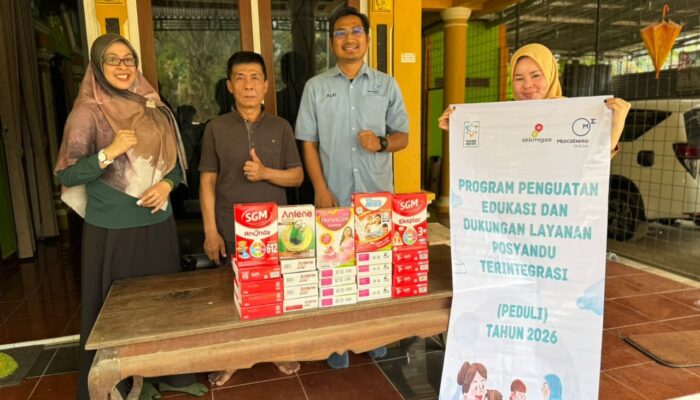 Hadapi Dampak Karhutla, SKK Migas dan Medco E&P Salurkan Ribuan Kotak Masker ke 14 Desa di Muba