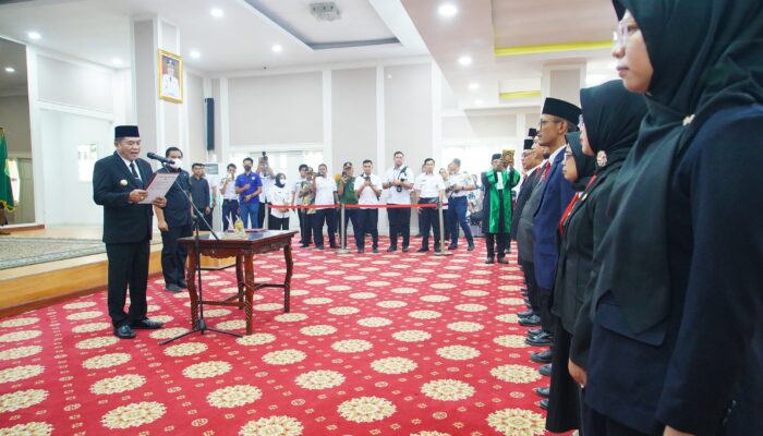 Bupati Toha Lantik Pejabat Pemkab Muba, Tekankan Integritas dan Pelayanan Publik