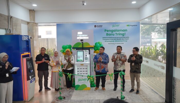 Satu Tahun Tring!, Pegadaian Gebrak Industri Emas dengan Peluncuran ATM Emas