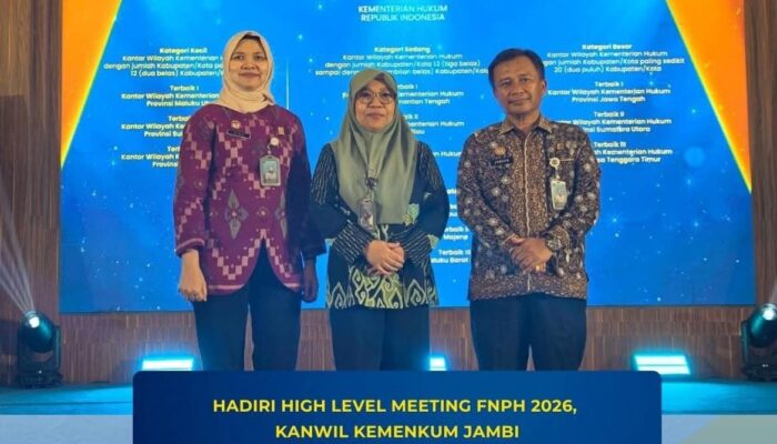 Kanwil Kemenkum Jambi Dukung Transformasi Tata Kelola Regulasi Nasional di FNPH 2026