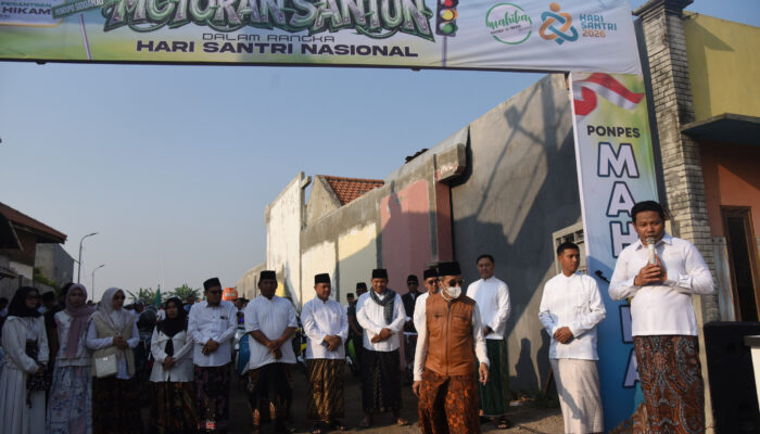 Peringati Hari Santri, Bupati Subandi Lepas Touring Motoran Santun di Sidoarjo