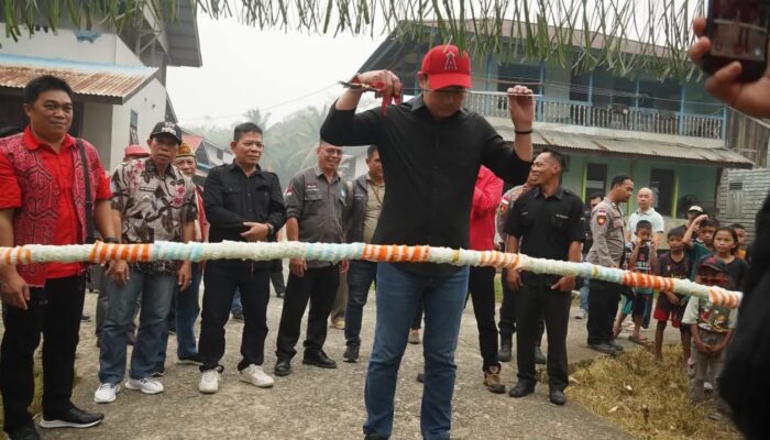 Rumah Betang Seberuang Ensilat Mulai Dibangun, Bupati Kapuas Hulu Dorong Pelestarian Identitas Dayak