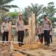 Kapolres Muba Sosialisasikan Pencegahan Karhutla, Salurkan Bantuan untuk Warga Muara Medak