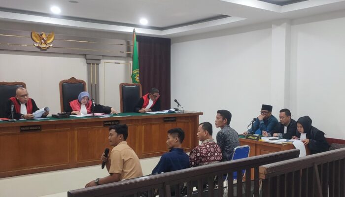 Keterangan Sekdes Lubuk Muda Berubah-ubah, Hakim Tegaskan Ada Konsekuensi Hukum