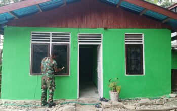 12 Rumah Tidak Layak Huni di Fakfak Rampung 100 Persen, Kodim 1803/Fakfak Perkuat Kesejahteraan Warga