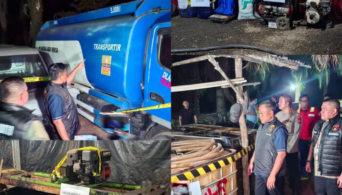 Bareskrim Polri Bongkar Kilang Minyak Ilegal di Muratara, Amankan 51.200 Liter Minyak Olahan