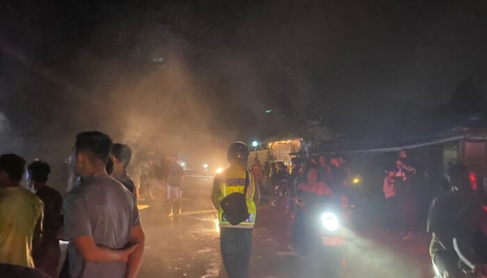 Pom Mini di Bunut Hulu Terbakar, Percikan Api dari Stabilizer Diduga Jadi Pemicu Kerugian 10 Juta