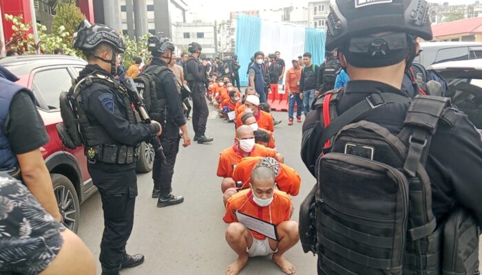 87 Tersangka Narkoba di Sumsel Terungkap, Polisi Musnahkan 36,4 Kilogram Sabu-Sabu