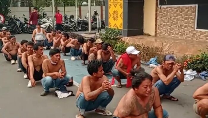 Operasi Pekat Musi, Diduga Preman Kocar Kacir Didekati Polisi
