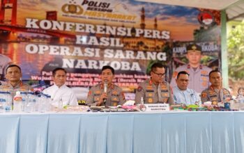 40 Kampung Narkoba Digerebek Polisi