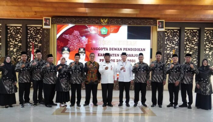 Dewan Pendidikan Sidoarjo Periode 2026-2031 Dikukuhkan, Pj Sekda Tekankan Kolaborasi