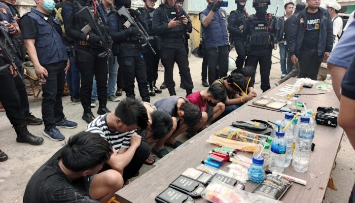 Kembali Polisi Obok-Obok Kampung Narkoba di Boombaru, Tujuh Pemuda Diamankan