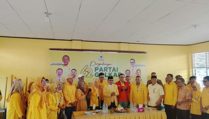 HUT ke-62, DPD Golkar Tanah Datar Tegaskan Komitmen Hadir untuk Rakyat